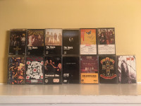Vintage Classic Rock Cassettes 