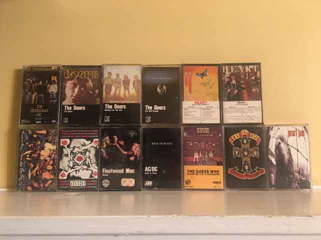 Vintage Classic Rock Cassettes  in CDs, DVDs & Blu-ray in City of Toronto
