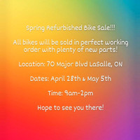 Refurbished Bike Sale!