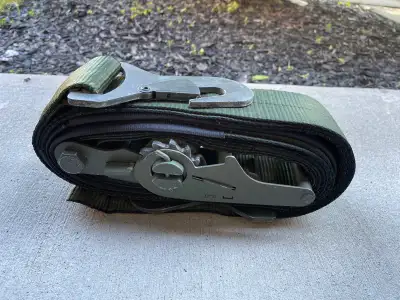 Military Surplus Heavy Duty Ratchet Tie Down Strap, View more