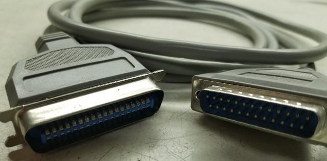 USB to 36 Pin IEEE 1284 printer adapter + Parallel Printer Cable dans Câbles et connecteurs  à Ville de Montréal - Image 4