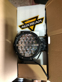 Aux Beam 7-inch round 240-watt off-road driving lights, with DRL