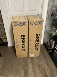 BRAND NEW IN BOX! Energy (Klipsch) C-300 speakers REDUCED PRICE!