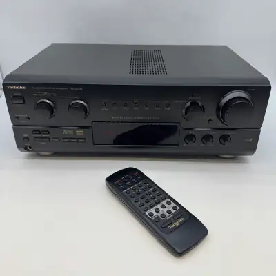 Technics SA-DX930 AV Control Stereo Receiver Black With Remote, View more