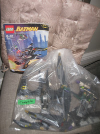 Complete LEGO Batman 7782 The Batwing Joker's Aerial Assault set