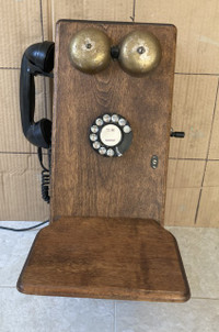 Wooden Wall Telephone