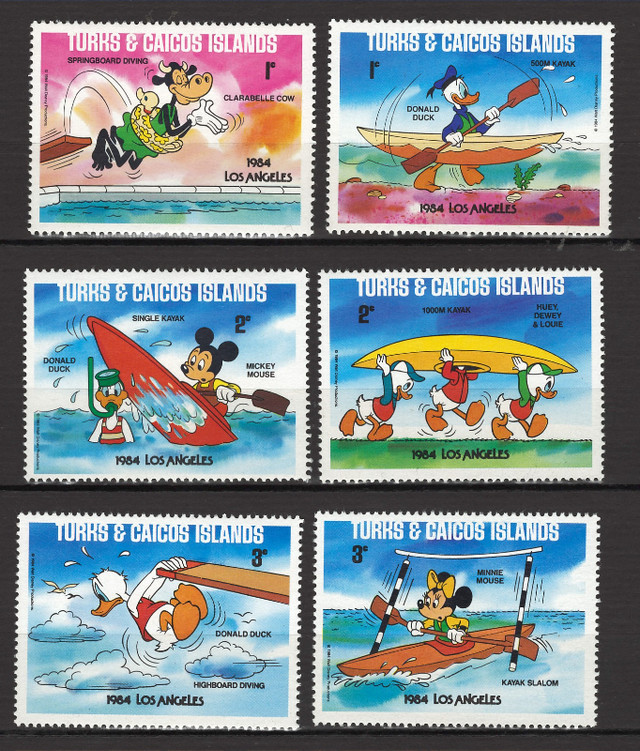 TIMBRES ( Trois séries de Timbres Disney (  NEUF MNH OG dans Art et objets de collection  à Trois-Rivières