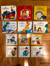 LIVRES ET LIVRE PUZZLE CAILLOU (prix à côté des titres)