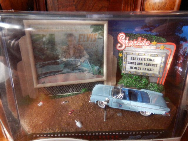 ELVIS PRESLEY COLLECTIBLE BLUE HAWAII DRIVE IN MATCHBOX SERIES in Arts & Collectibles in City of Toronto