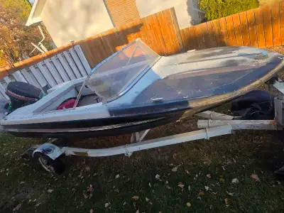 I am selling a used Vanguard boat powered by a Mariner 60HP outboard motor. While this boat has prov...