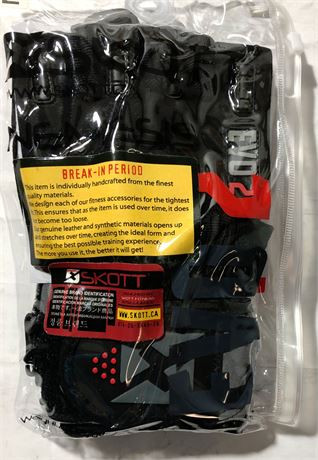 NEW Skott Weightlifting gloves with wrist wraps XXL in Exercise Equipment in Markham / York Region