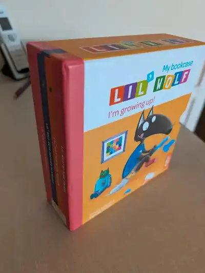 Lil' Wolf..I'm Growing Up..4-book set..Brand New in Box..$10.00 Lil' Wolf..No More Diapers; Lil' Wol...