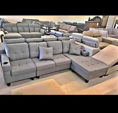 Sectional Sofa Sale- Free Delivery- Cash on Delivery , View more