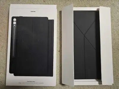 Samsung Smart Book Cover for Galaxy Tab S10+/S9+/S9FE+ Black, View more