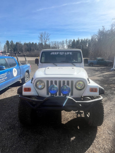 99 Jeep TJ . Stick & lift . Open to trades. BMW & Audi Cabriolet