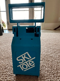Children’s Skis and Poles Carry Tote