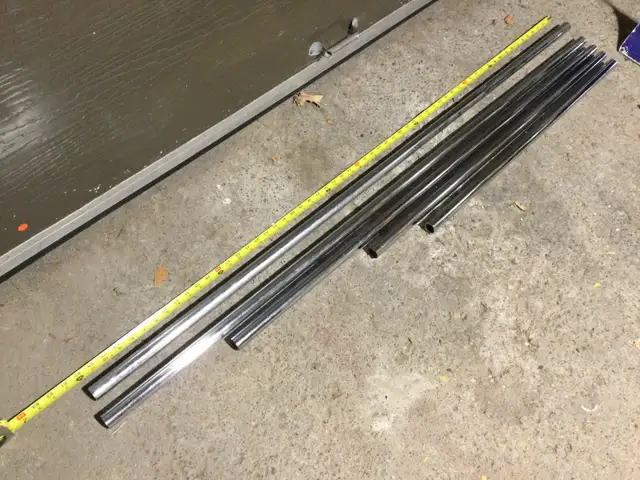 1” O.S.  chrome plated still pipes in Garage Sales in Laval / North Shore - Image 6