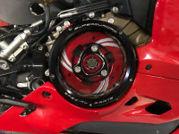 Ducati Panigale V2 Clear Clutch Kit Cover pressure plate Ring CN