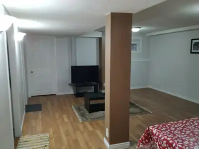 Beautiful one Bedroom and Livingroom basement
