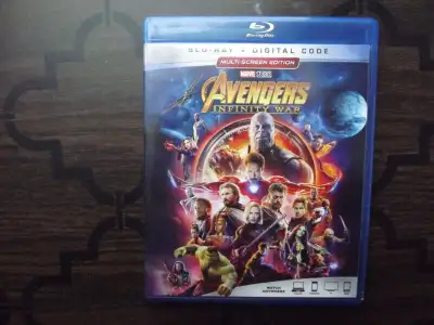 FS: Marvel's "Avengers "Infinity War" Blu-Ray +, View more