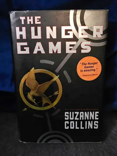 Popular dystopian novel 'The Hunger Games' by Suzanne Collins. This book is the first in the series....