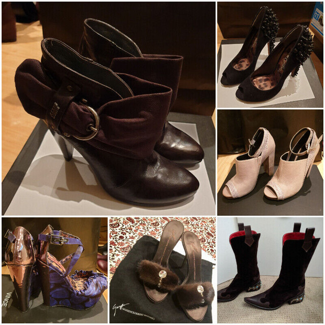 2X+ MISS SIXTY sam edelman BCBG betsey johnson GIUSEPPE ZANOTTI in Women's - Shoes in Markham / York Region