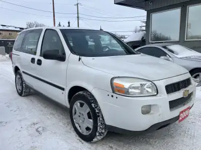 2006 Chevy Uplander 3.5L, 6 cyl, Automatic, 38000 kms. VERY LOW KMS, CLEAN TITLE, CLEAN VAN. Cloth i...