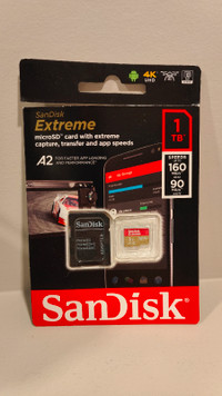 SanDisk 1TB Extreme microSDXC UHS-I -  Memory Card / Micro SD