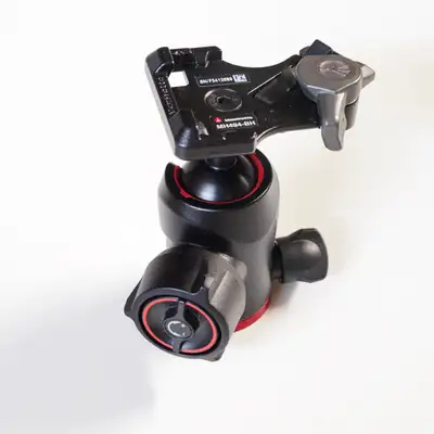 Manfrotto MH 496 ball head and 234RC tilt head plus plates, View more