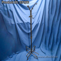 Ikea Portis Metal Hat and Coat Stand Tree 75" H