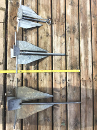 Boat anchors (different weights) for sale!