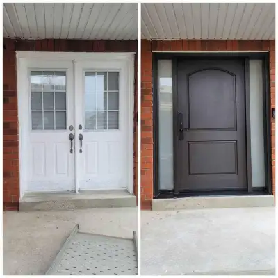 LUXURY WOODGRAIN AND FIBERGLASS DOORS, View more