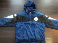 New winter jacket Toronto Maple Leaf with hood.