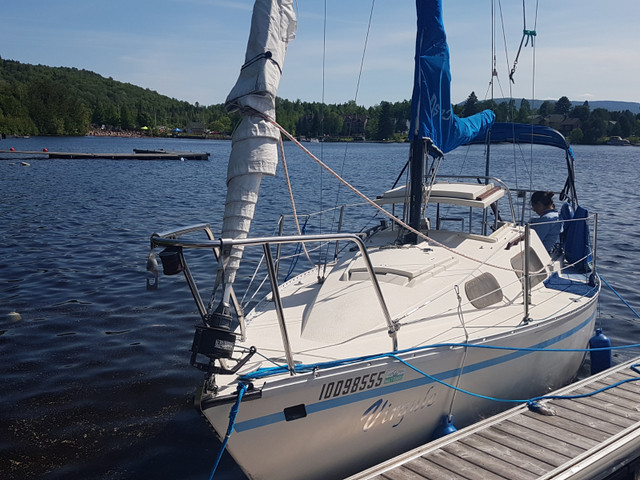 Voilier - dériveur DS 22 (quille rétractable) et remorque dans Voiliers  à Lanaudière