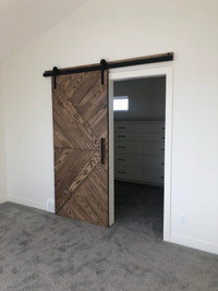 One of a kind barn doors and interior doors!