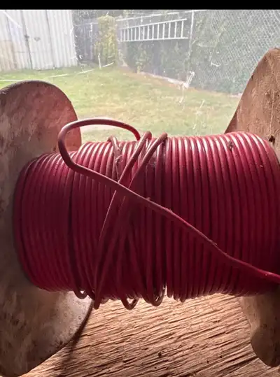 Bobine de fil électrique Canada Wire 12 TWH FlameSeal, rouge, View more