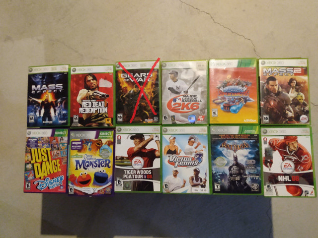 Xbox 360 Video Games - $70 For All 34 in XBOX 360 in Cambridge