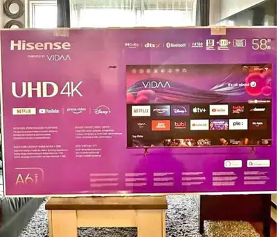 Hisense 58 inch 4K UHD TV, View more