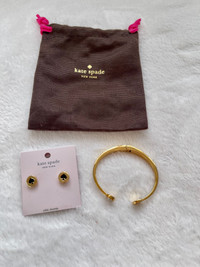 Kate spade bracelet and earrings 