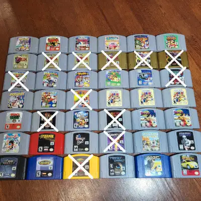 N64 Game Collection (Priced individually), View more