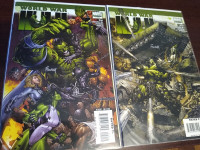 World War Hulk #2 & 3 Signed by David Finch