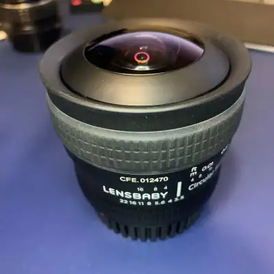 Lensbaby 5.8mm f/3.5 Circular Fisheye Lens for Canon 