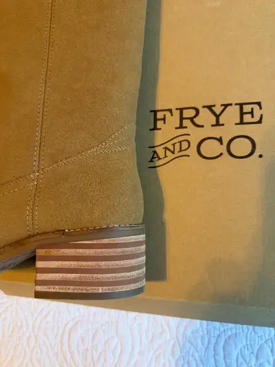 wife’s Frye & Co brand new in box boots $140, View more