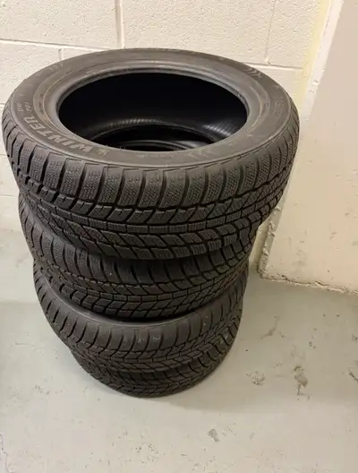 Selling a set of 4 Dynamo DW701 winter tires, size 205/55R16. These were used for only one season on...