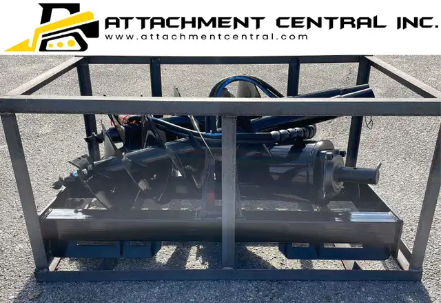 Skid Steer Hydraulic Auger Attachment w/ 3 Bits - 6", 12", 14" in Other in Regina - Image 10