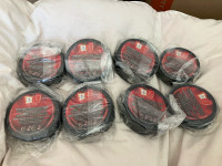 Brand new vintage sealed hockey pucks $15 each 