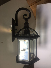 Outdoor lantern, wall mount, brand new in box