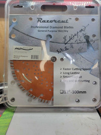 12" Diamond cutting blade 