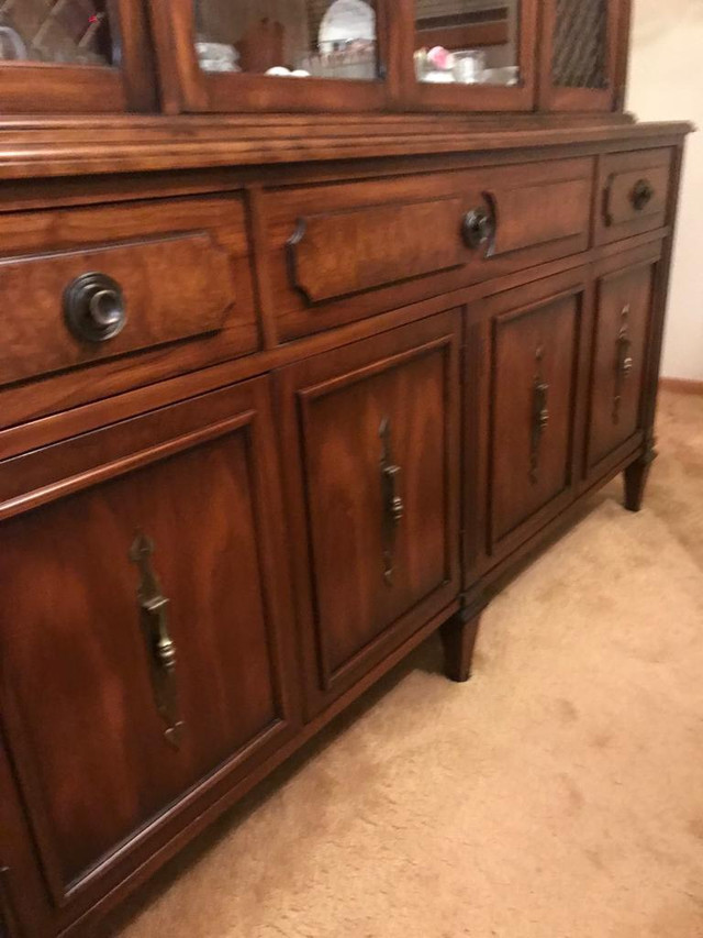 1960 Gibbard Antique China with contents Hutches & Display