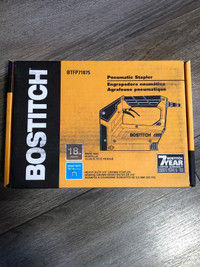 No stitch pneumatic stapler